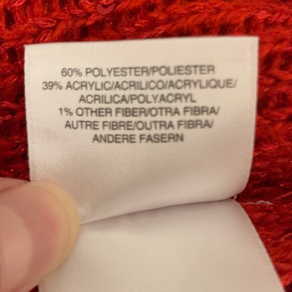 NWT - Anne Klein Sequin Sweater - Picture 6 of 6